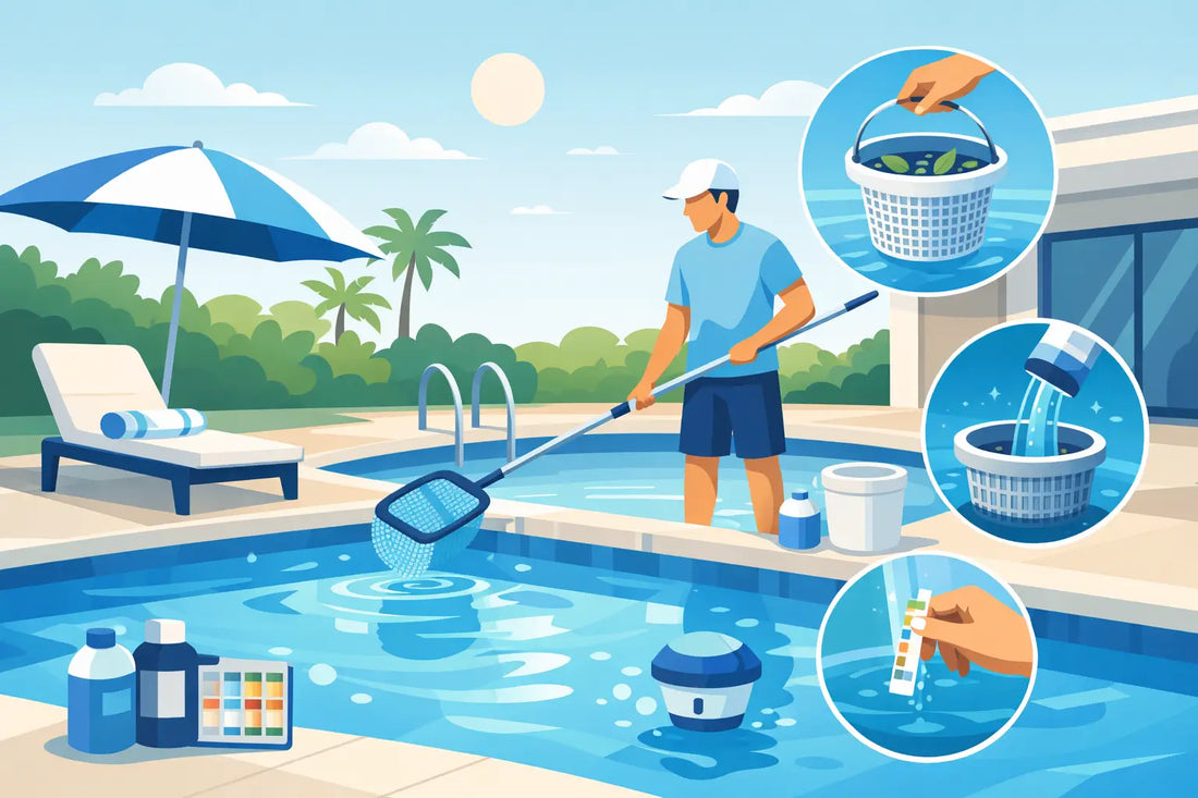 Comment entretenir une piscine chaque jour