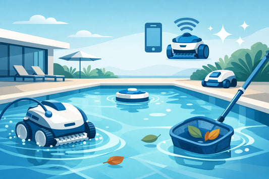 Nettoyage quotidien piscine sans effort