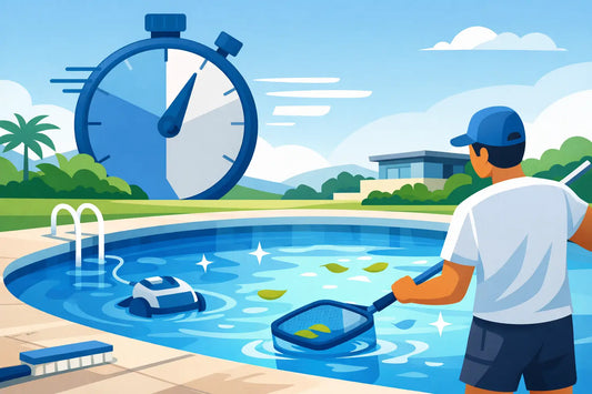 Nettoyer piscine en deux minutes, possible ?