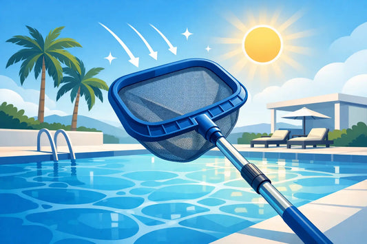 Épuisette piscine solide anti UV - bien choisir