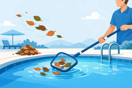 Comment enlever les feuilles de piscine vite