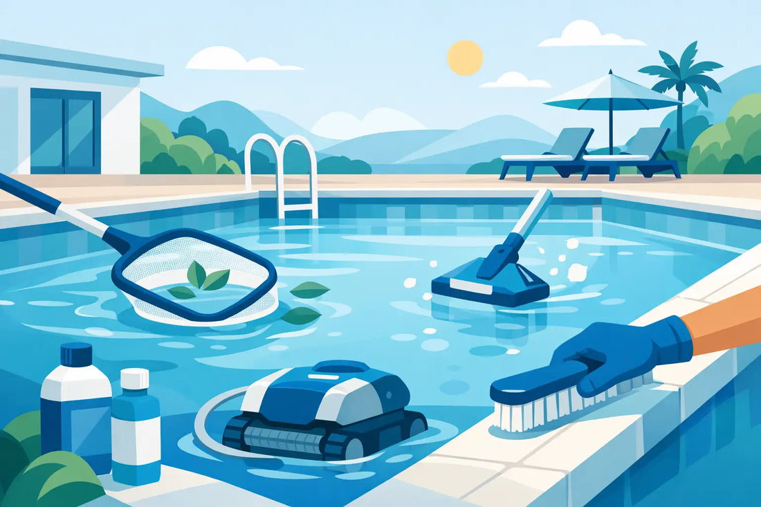Guide entretien surface piscine efficace