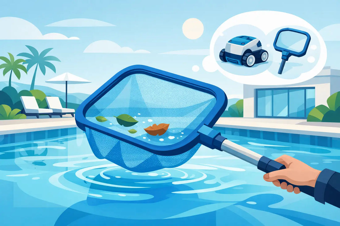 Avis épuisette XXL piscine - utile ou gadget ?