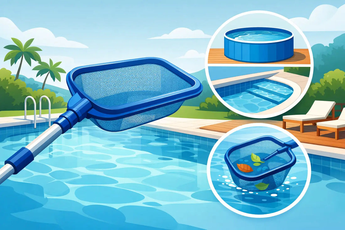 Épuisette compatible toutes piscines : bien la choisir